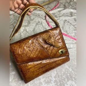 Etco genuine alligator women’s handbag